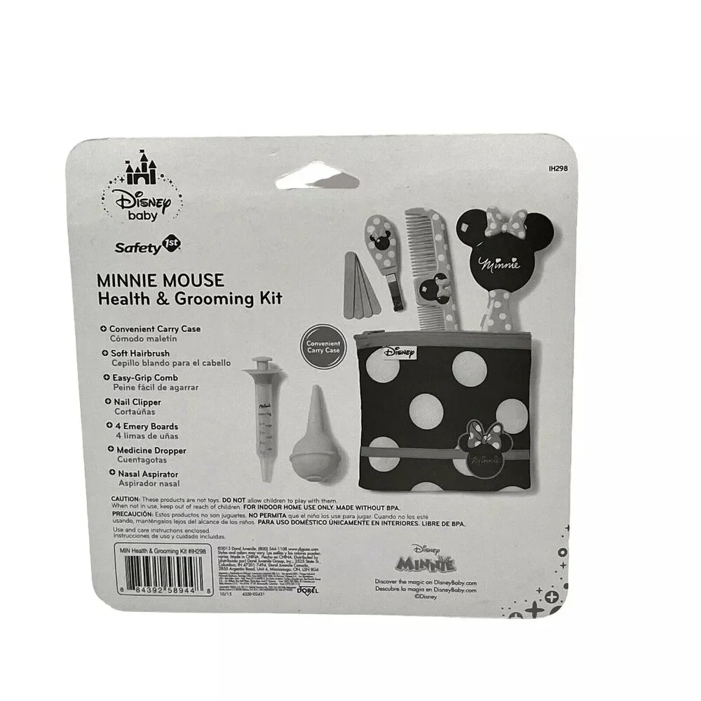Disney Baby‎ Health & Grooming Kit Minnie Mouse -Convenient Carry Case Included